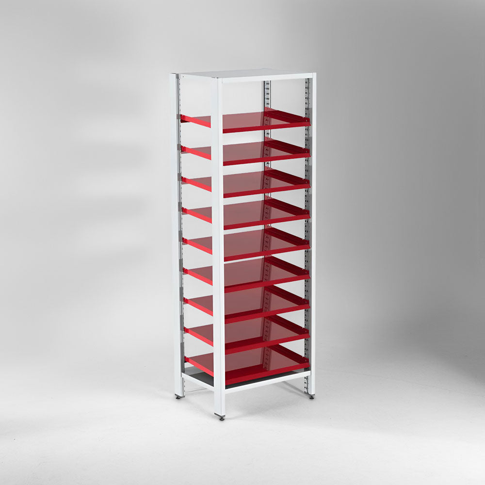 Regalsystem RS, Komplett inkl. Fachböden