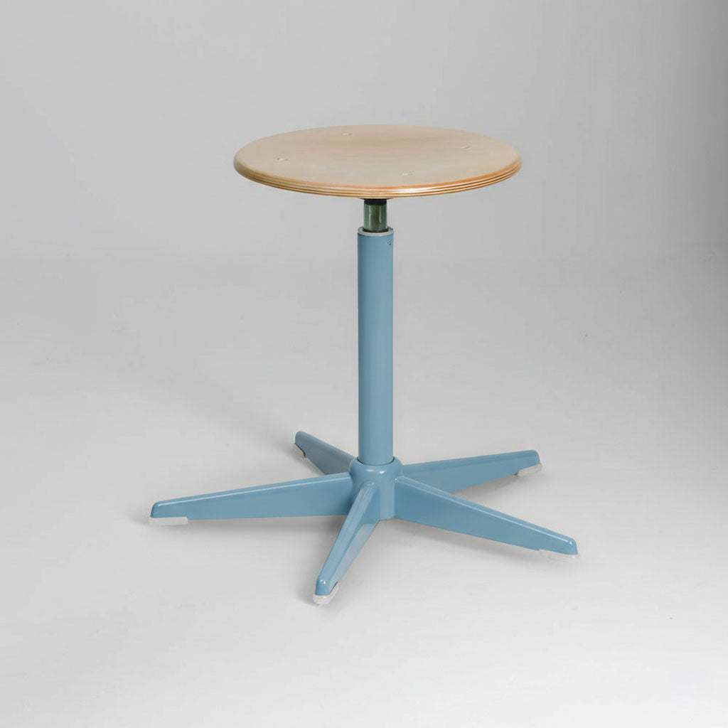 Arbeitshocker staubgeschützt, höhenverstellbar, Industriedesign