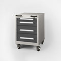 Montagewagen 670/4 – Robuster Rollcontainer auf Rollen mit 4 Schubladen, in 28 Farben konfigurierbar.