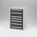 Schubladenschrank S7 1028/5 - Robuster Werkstattschrank mit 5 Schubladen für Werkzeuge und Kleinteile. Individuell in 28 verschiedenen Farben nach Wunsch konfigurierbar.